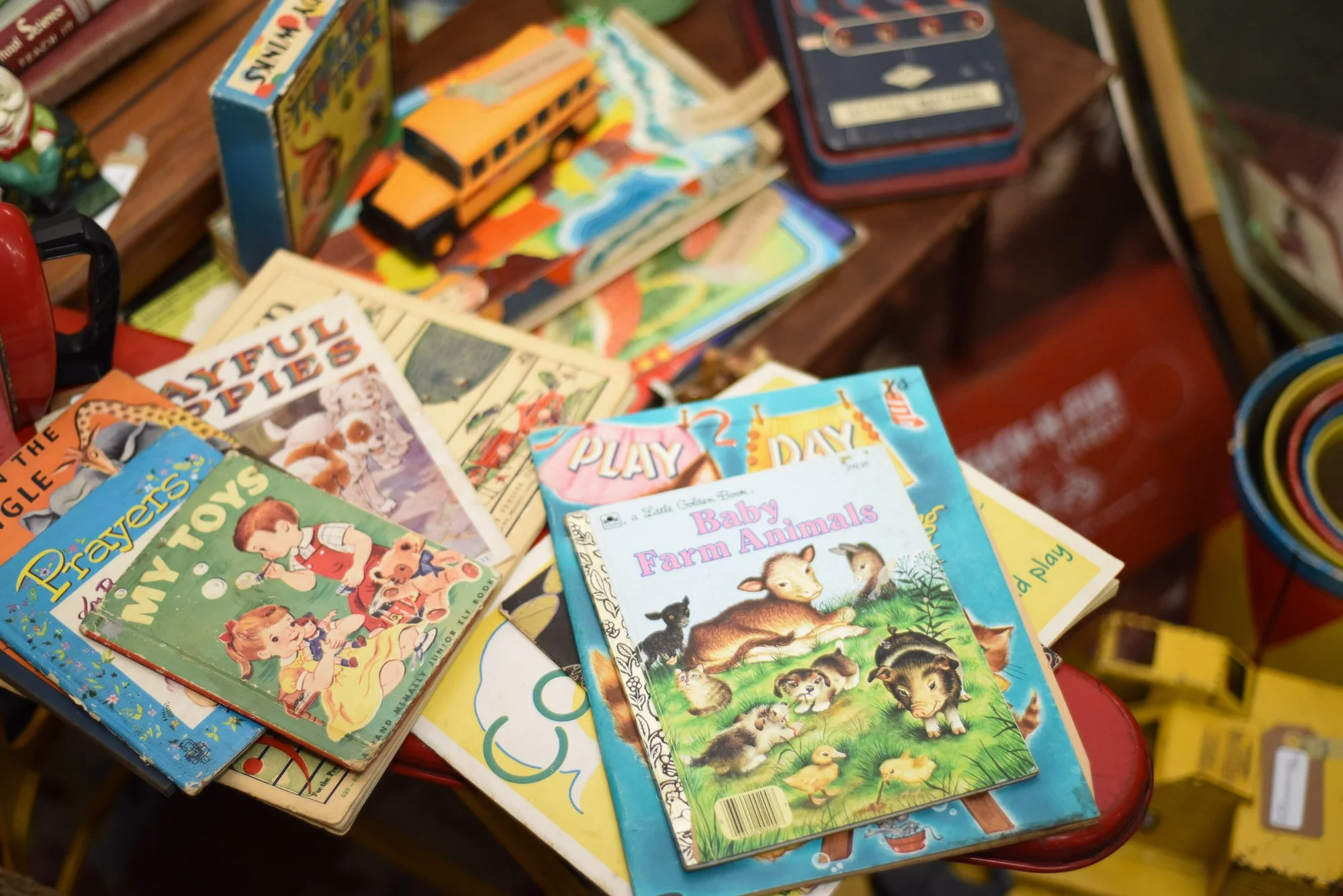 Vintage Childhood Memorabilia — Warmth & Cheer | Vintage Home Goods